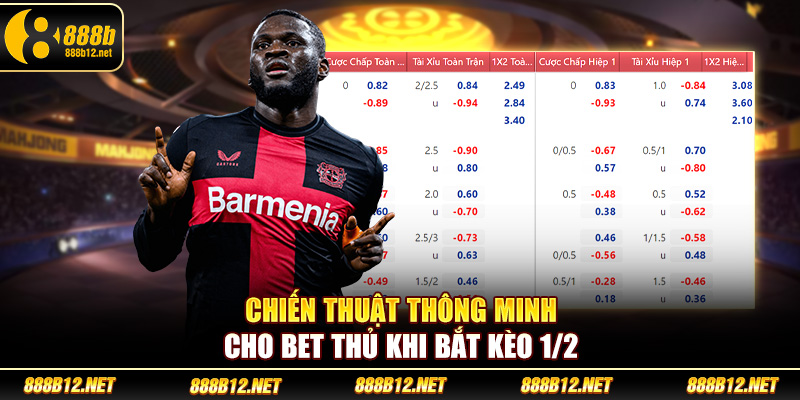Chiến thuật thông minh cho bet thủ khi bắt kèo 1/2