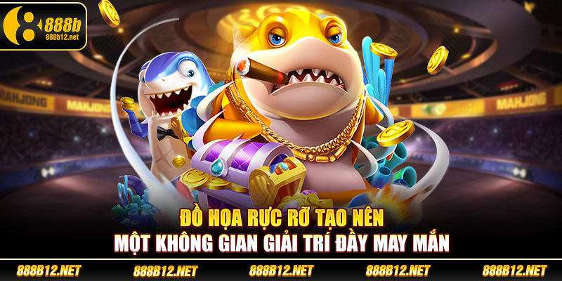 Đồ họa rực rỡ tạo nên một không gian giải trí đầy may mắn